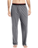 Hanes men's big knit pant with set-on elastic